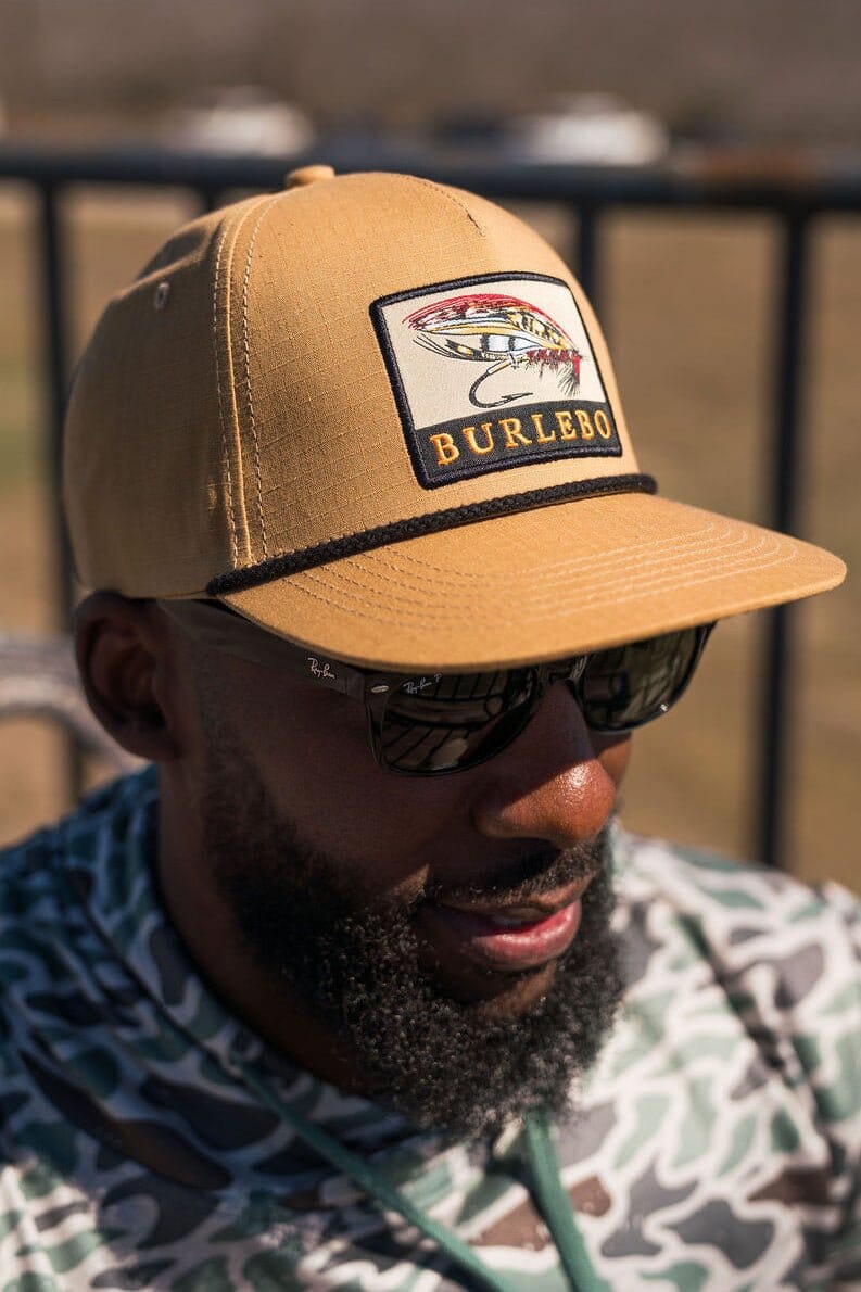 Burlebo Big Fly Coyote Tan Cap