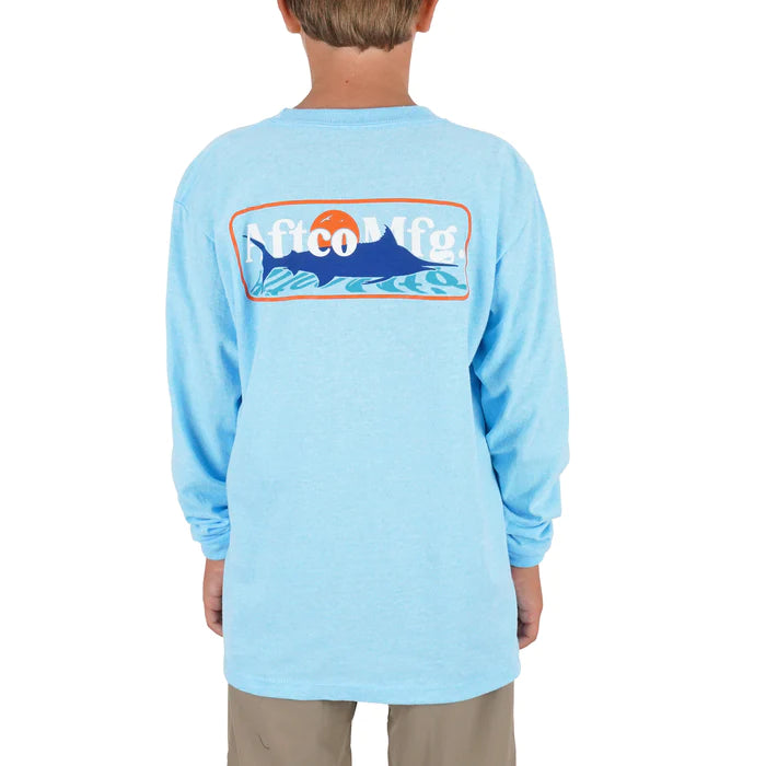 Aftco YOUTH Stacked LS Tee