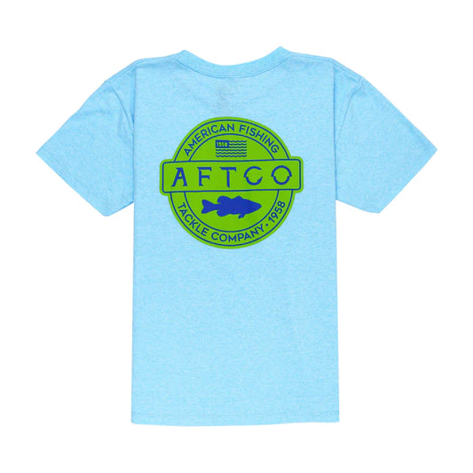 Aftco Youth Bass Patch SS Tee