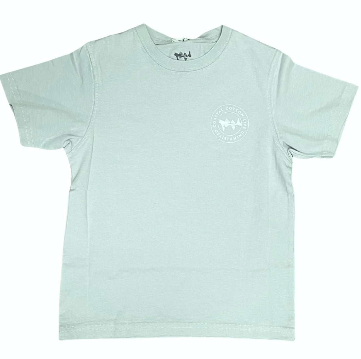 Youth Coastal Cotton Rooster Fish SS Tee