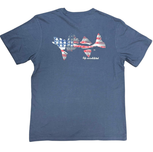 Coastal Cotton Flag SS Tee