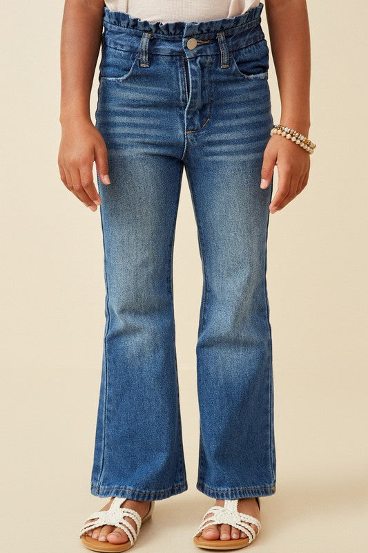 Girls Flare Denim Jeans