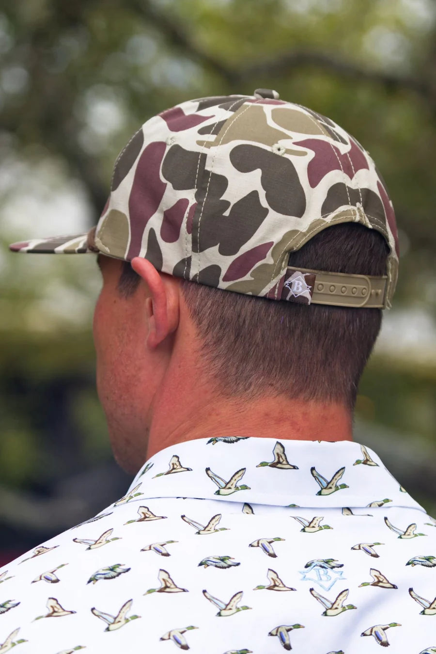 Burlebo Duck & Dog Camo Cap