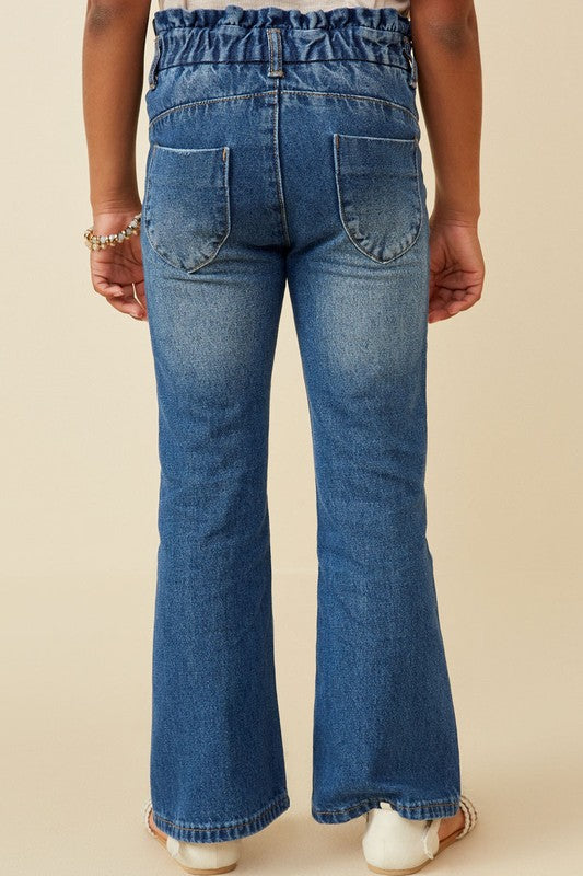 Girls Flare Denim Jeans