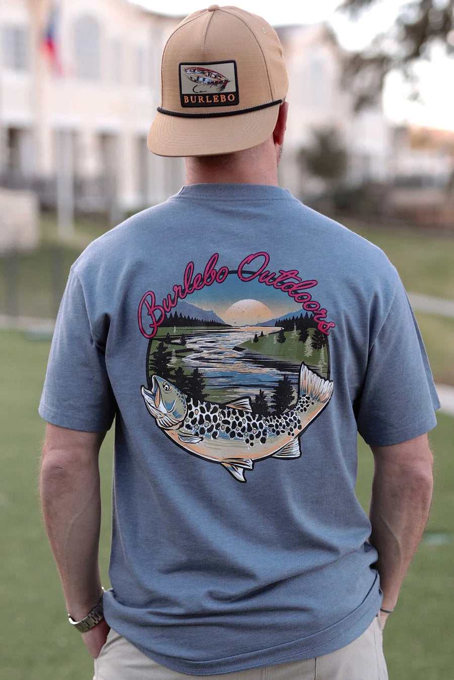 Burlebo River Fish SS Tee