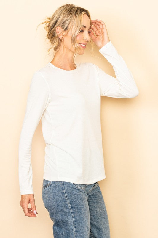 Ribbed Basic LS Top