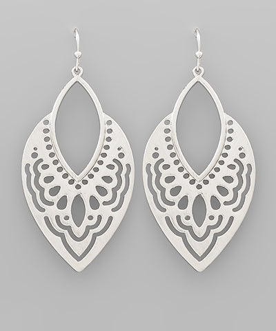 Marquise Filigree Earrings