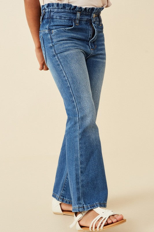 Girls Flare Denim Jeans