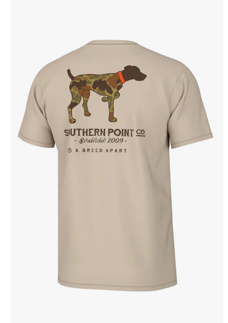 Southern Point Vintage Camo Greyton SS Tee