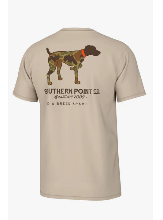 YOUTH Southern Point Vintage Camo Greyton SS Tee