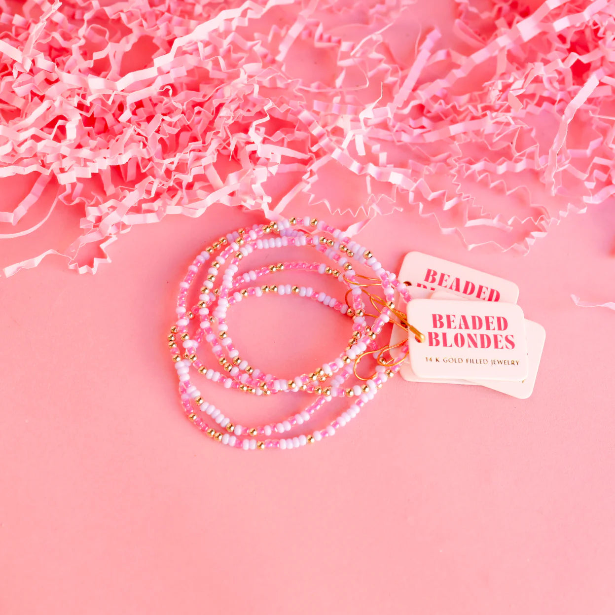 Hot Pink Sprinkle Bracelet