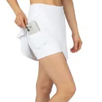 Side Slit Tennis Skort