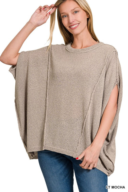 Zenana Drop Shoulder Relaxed Top