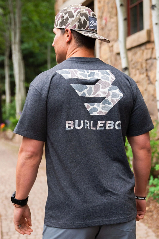 Burlebo Classic Deer Camo Logo SS Tee