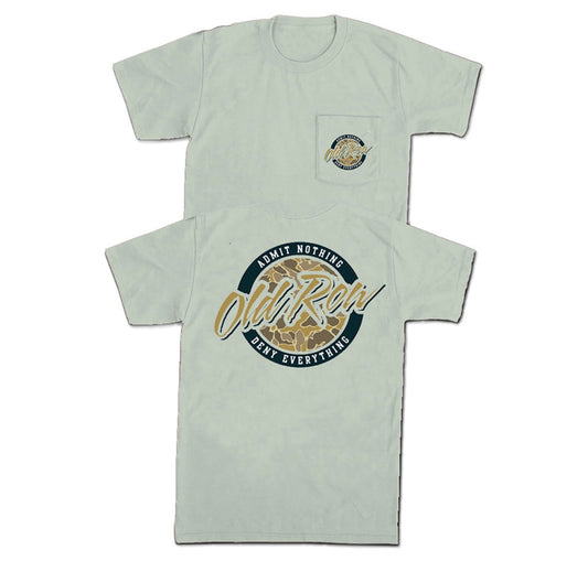 Old Row 80s Camo Circle Pocket Tee