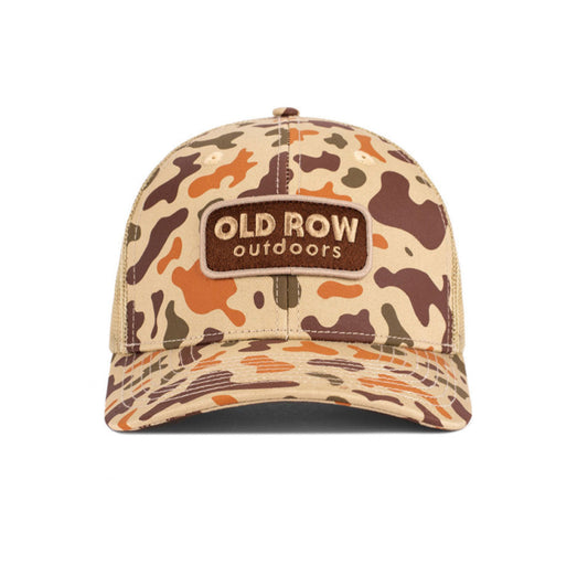 Old Row Outdoors Camo Trucker Hat