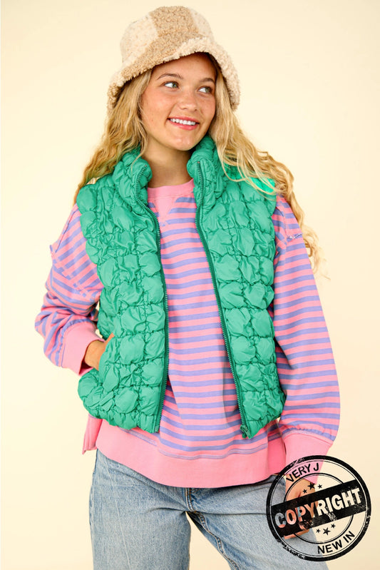 Bubble Quilted Puffer Vest