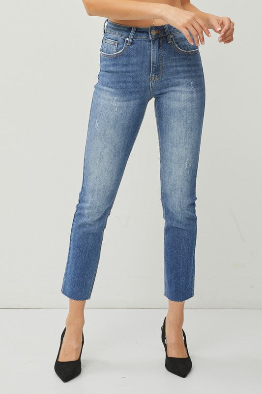 Risen Relaxed Skinny Jeans