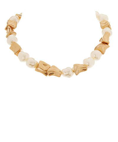 Baroque Pearl Chunky Necklace