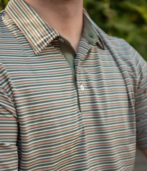 SSCO Sawgrass Stripe Polo