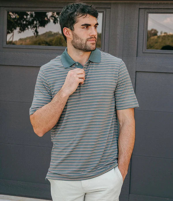 SSCO Somerset Stripe Polo