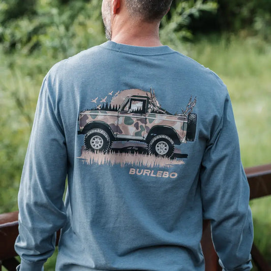 Burlebo Loaded Down Bronco LS Tee