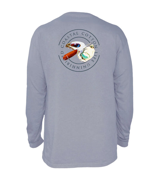 Coastal Cotton Oyster LS Tee