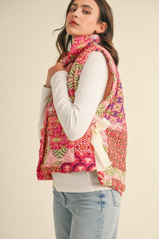 Patchwork Quilted Vest