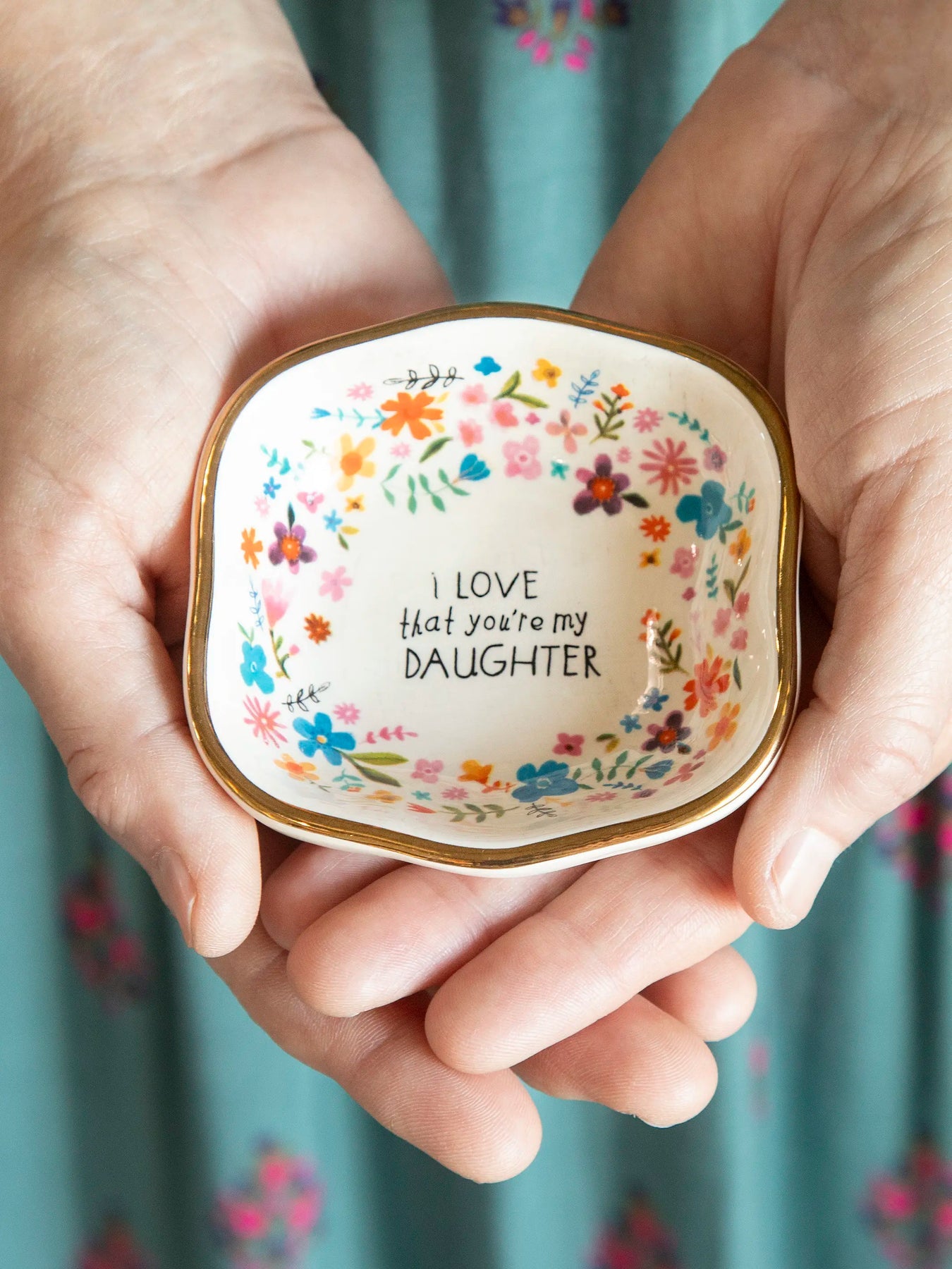 Antiqued Trinket Bowl