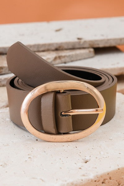 Classic Oval Buckle