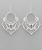 Circle Filigree Earrings